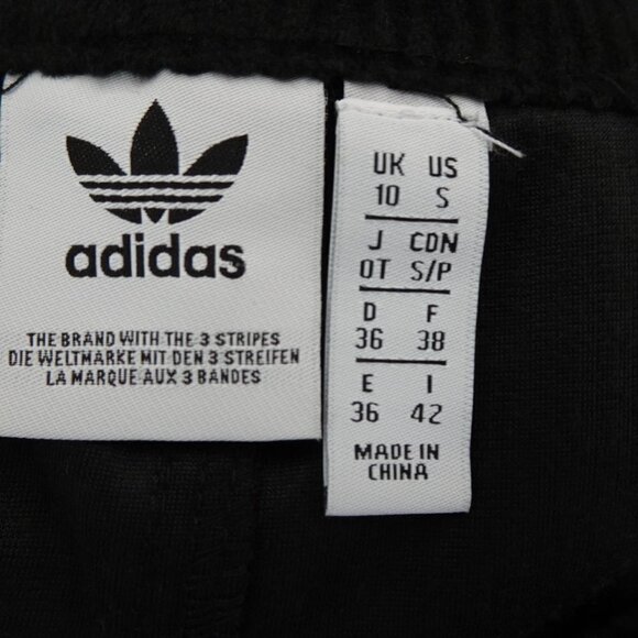 Adidas Originals Corduroy Dress Women's Size S Black Overall Dress - Picture 12 of 13